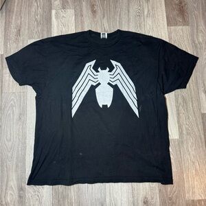 Venom Black T-Shirt Size XXXL
